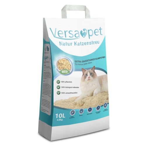 Versapet Tofu klompvormende kattenbakvulling 10 ltr