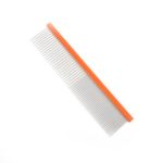 Groom Professional Spectrum Aluminium Comb 50/50 Orange 19cm